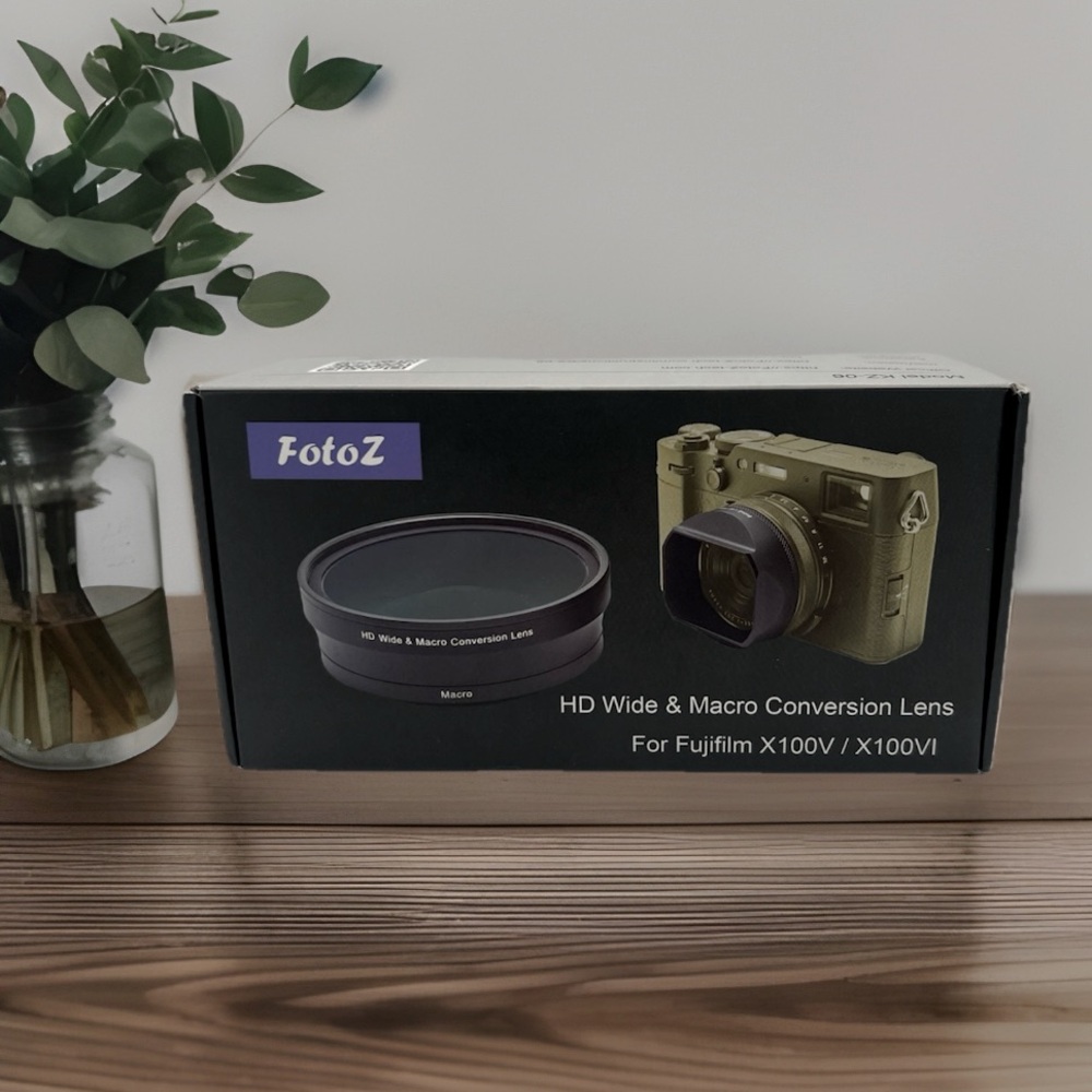 FotoZ Wide & Macro Conversion Lens for Fujifilm X100V / X100VI